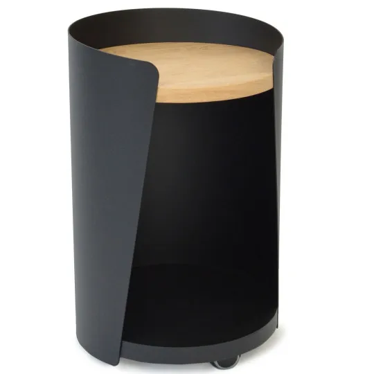 Chevet Armand métal bois Résistub 1682 - 4 coloris