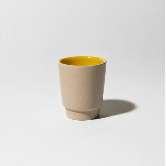 Tasse à café gobelet verre à eau pm MANUFACTURE DE DIGOIN 0.15L en grès émaillé - 4 coloris