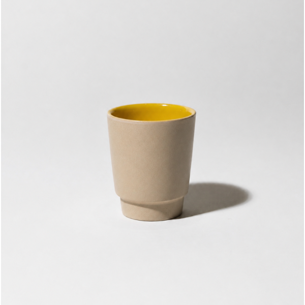 Tasse à café gobelet verre à eau pm MANUFACTURE DE DIGOIN 0.15L en grès émaillé - 4 coloris