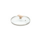 Couvercle en verre universel DE BUYER pontet bois - 4 tailles