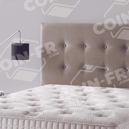 Tête de lit SIMMONS Roméo H.100cm - 40 coloris 5 tailles