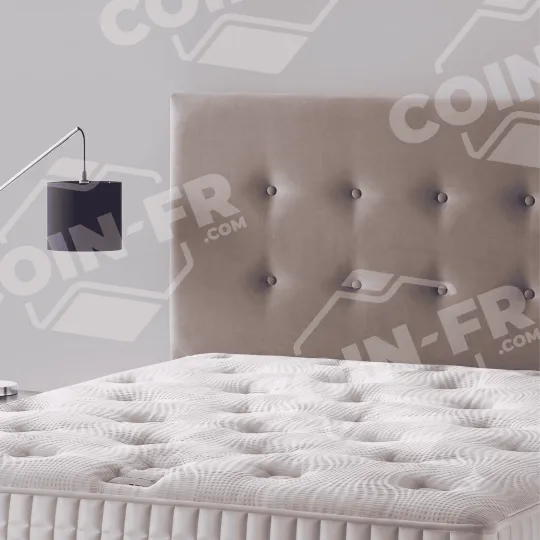 Tête de lit SIMMONS Roméo H.100cm - 40 coloris 5 tailles