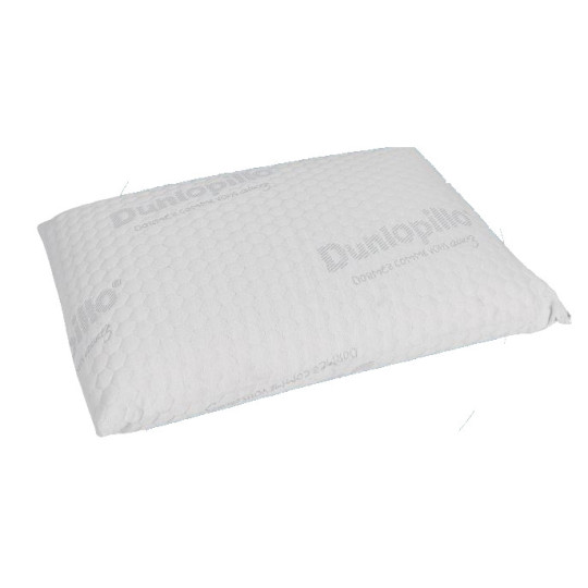 Oreiller en latex naturel DUNLOPILLO Ibiza latex soutien équilibré 60x40cm - 2 modèles