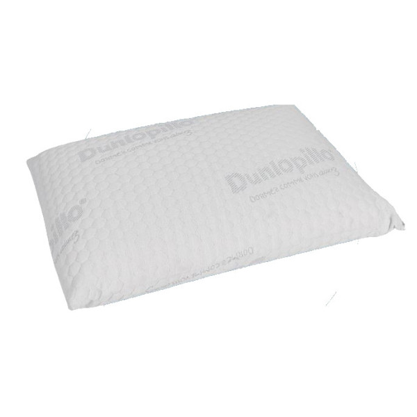 Oreiller en latex naturel DUNLOPILLO Ibiza latex soutien équilibré 60x40cm - 2 modèles