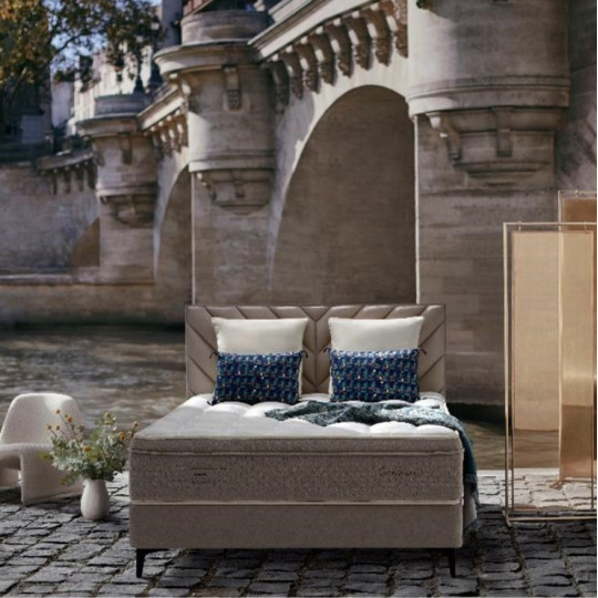 Matelas à ressorts ensachés EPEDA Dédicace Astrée 33cm accueil moelleux soutien équilibré - 19 tailles 10 coloris