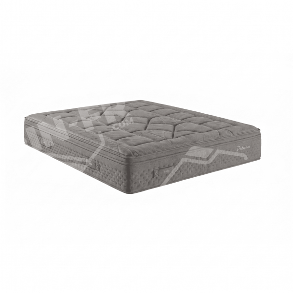 Matelas à ressorts ensachés EPEDA Dédicace Perséides 33cm accueil moelleux soutien ferme - 19 tailles 10 coloris