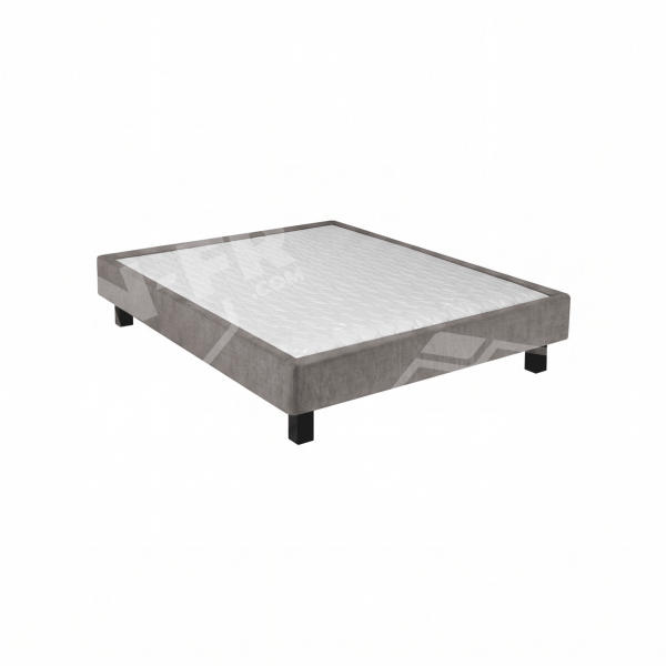 Sommier lattes multiplis EPEDA Dédicace Céleste 22cm confort médium avec cuvette - 20 tailles 10 coloris