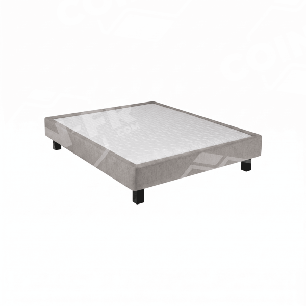 Sommier ressorts EPEDA Dédicace Lunaire 22cm confort équilibré sans cuvette - 20 tailles 10 coloris