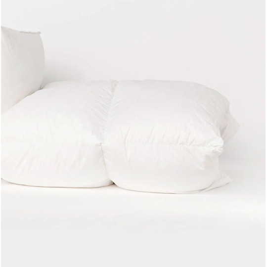 Pack de 2 couettes jumelables PYRENEX Papeete Duo 300 (120+180g/m2) duvet et plumettes canard - 6 tailles
