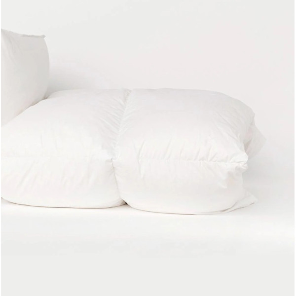 Pack de 2 couettes jumelables PYRENEX Papeete Duo 300 (120+180g/m2) duvet et plumettes canard - 6 tailles