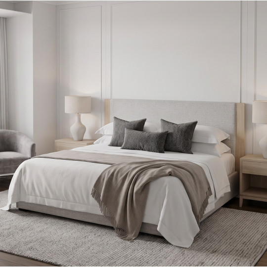 Tête de lit DUNLOPILLO Signature hauteur 120cm - 5 tailles 95 coloris