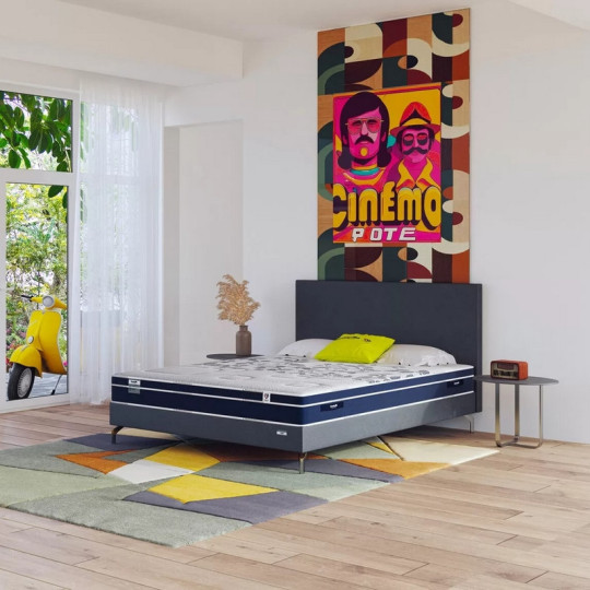 Tête de lit DUNLOPILLO Essentielle hauteur 90cm - 5 tailles 95 coloris.