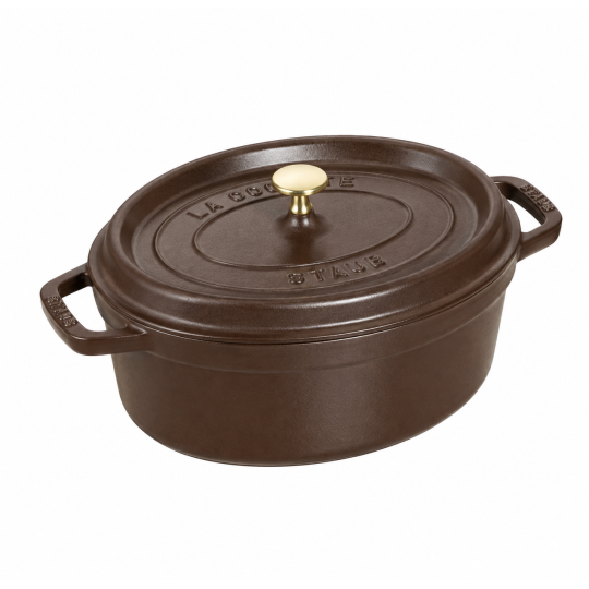 Cocotte en fonte STAUB ovale 31cm - 7 coloris