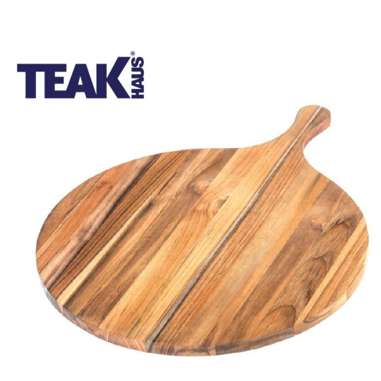 Planche de service ronde CRISTEL Atlas Teakhaus 36x38cm