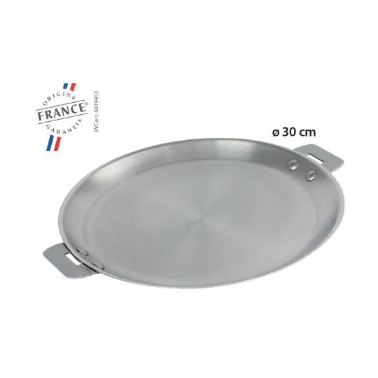 Crêpière CRISTEL Mutine amovible tout inox 30cm