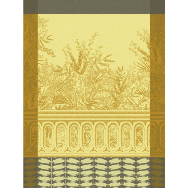 Torchon LE JACQUARD FRANCAIS Riviera Mimosa 100% coton 60x80cm - 3 coloris