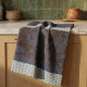 Torchon LE JACQUARD FRANCAIS Sulawesi 100% coton 60x80cm - 2 coloris