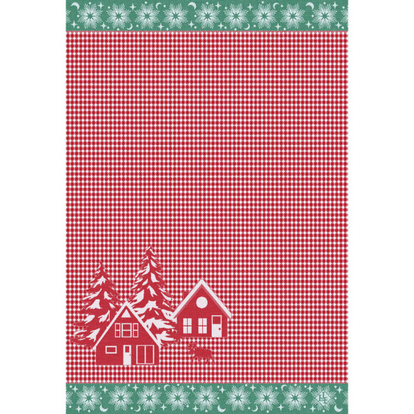 Essuie-mains LE JACQUARD FRANCAIS Sous les étoiles 100% coton 54x38cm - 2 coloris