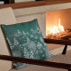 Housse de coussin LE JACQUARD FRANCAIS Sous les Etoiles 100% Coton 40x40cm - 2 coloris