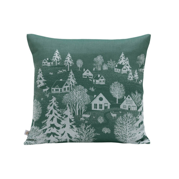 Housse de coussin LE JACQUARD FRANCAIS Sous les Etoiles 100% Coton 40x40cm - 2 coloris