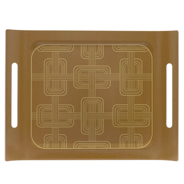 Plateau LE JACQUARD FRANCAIS Hôtel Particulier Boiseries 58x42cm en bois de bouleau