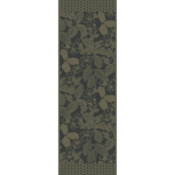 Chemin de table LE JACQUARD FRANCAIS Sulawesi Canopée 100% coton 50x150cm