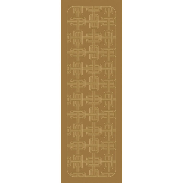 Chemin de table LE JACQUARD FRANCAIS Hôtel Particulier Boiseries 100% lin 50x150cm