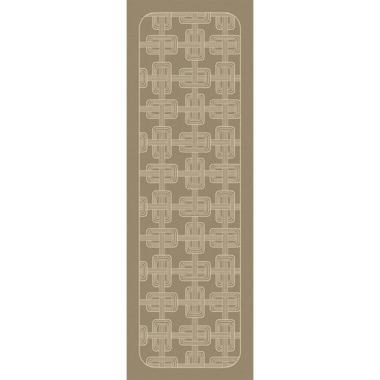 Chemin de table LE JACQUARD FRANCAIS Hôtel Particulier Buis 100% lin 50x150cm