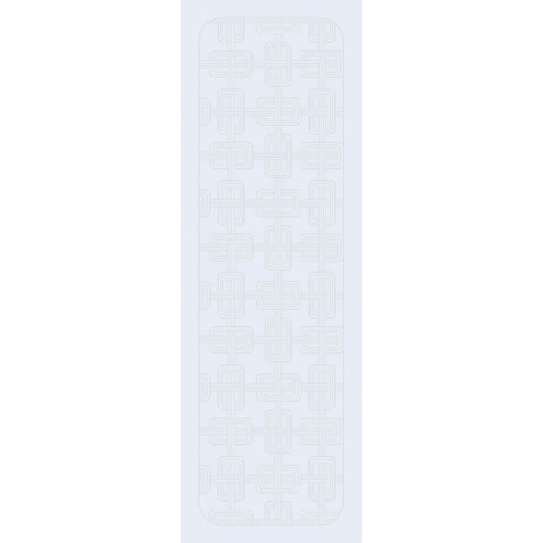 Chemin de table LE JACQUARD FRANCAIS Hôtel Particulier Stuc 100% lin 50x150cm