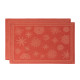 Lot de 2 sets de table LE JACQUARD FRANCAIS Ciel Etoilé Elysée 100% coton 50x36cm