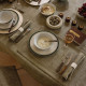 Set de table LE JACQUARD FRANCAIS Hôtel Particulier Buis 100% lin 50x36cm
