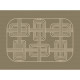 Set de table LE JACQUARD FRANCAIS Hôtel Particulier Buis 100% lin 50x36cm