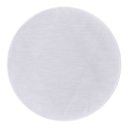 Set de table rond LE JACQUARD FRANCAIS Club losanges 42cm coton et lin - 3 coloris