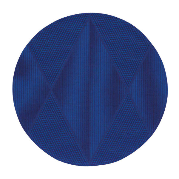 Set de table rond LE JACQUARD FRANCAIS Club losanges 42cm coton et lin - 3 coloris