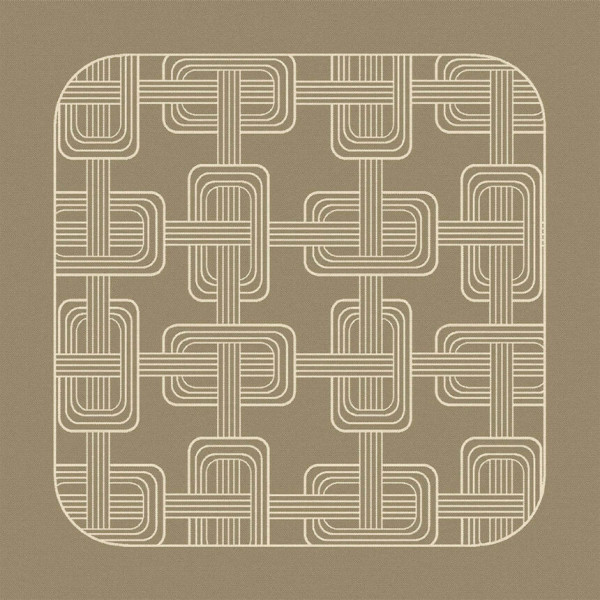 Serviette de table LE JACQUARD FRANCAIS Hôtel Particulier Buis 100% lin 55x55cm