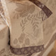 Serviette de table LE JACQUARD FRANCAIS Manor Lane Rosé des prés 100% coton 50x50cm