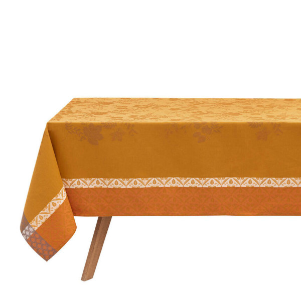 Nappe LE JACQUARD FRANCAIS Manor Lane Coloquinte en 100% coton - 4 tailles
