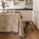 Nappe LE JACQUARD FRANCAIS Manor Lane Rosé des prés en 100% coton - 4 tailles