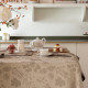 Nappe LE JACQUARD FRANCAIS Manor Lane Rosé des prés en 100% coton - 4 tailles