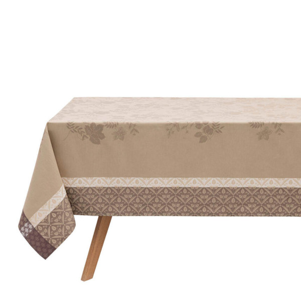 Nappe LE JACQUARD FRANCAIS Manor Lane Rosé des prés en 100% coton - 4 tailles