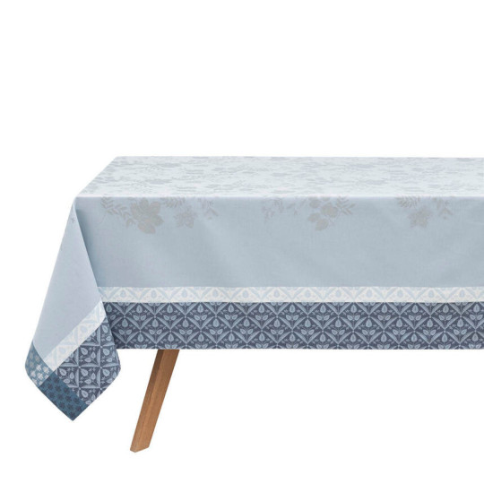 Nappe enduite LE JACQUARD FRANCAIS Manor Lane Lupin en 100% coton enduit - 4 tailles
