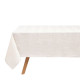Nappe LE JACQUARD FRANCAIS Hôtel Particulier Stuc en 100% lin - 5 tailles