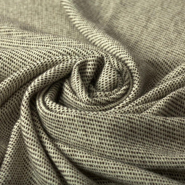 Plaid MIDIPY Munia noir et blanc en haute laine française 140x200cm franges écru porte-plaid camel