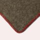 Plaid MIDIPY Rhune gris en haute laine française 120x180cm - 4 coloris