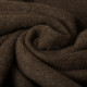 Plaid MIDIPY Madrès chocolat en haute laine française 120x180cm - 4 coloris