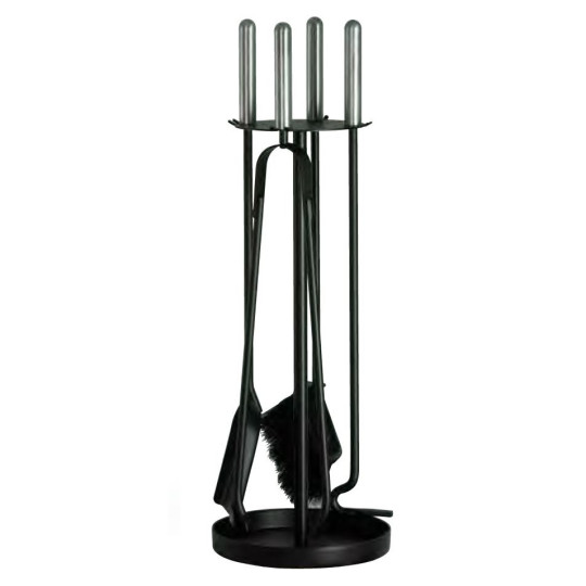Serviteur de cheminée REIGNOUX C 520N noir h.62cm