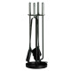 Serviteur de cheminée REIGNOUX C 520N noir h.62cm