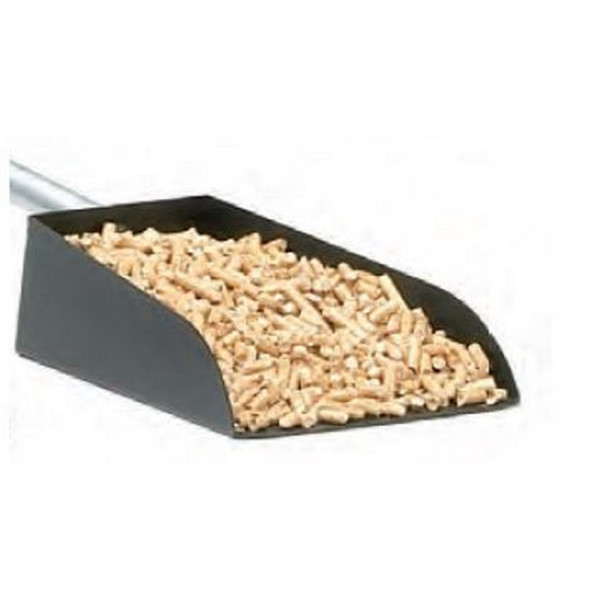 Pelle à pellets REIGNOUX C 552A en acier noir et inox 34cm