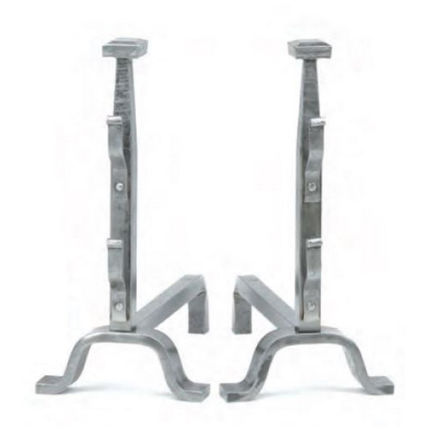 Paire de chenets REIGNOUX CH 10 h.46cm