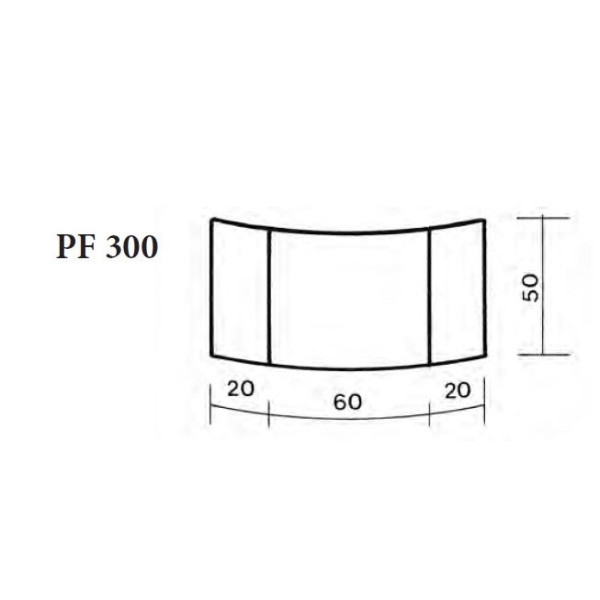 Pare feu REIGNOUX collection laiton massif PF 300/301  - 2 tailles